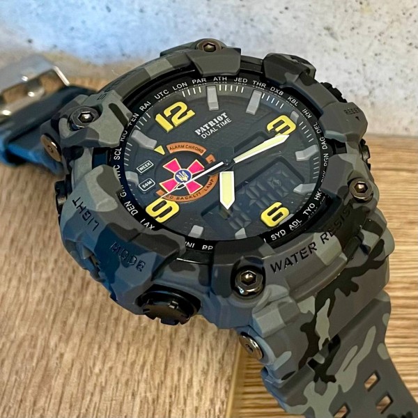 Patriot 002CMGYSU ЗСУ Сірий камуфляж + Коробка. - 1201-0052-30