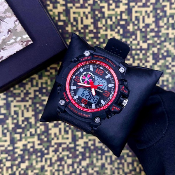 Patriot 012BKRDSU ЗСУ Чорні з червоним + Коробка - 1201-0150-30 Patriot 012BKRDSU ЗСУ Чорні з червоним + Коробка - 1201-0150-30