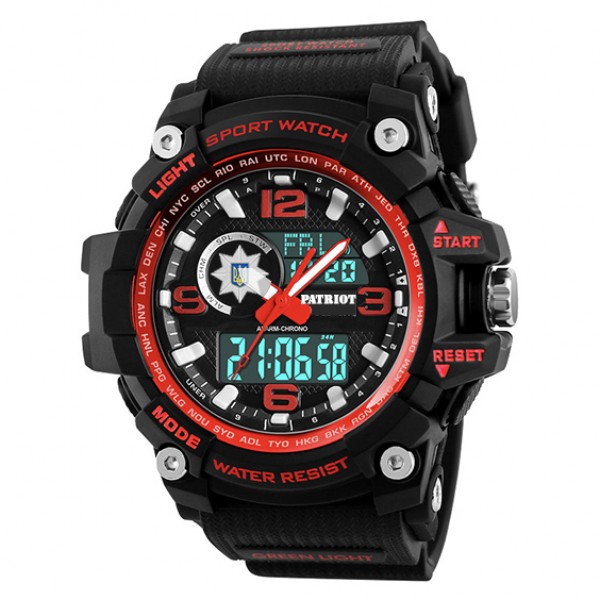 Patriot 012BKRDPO Поліція Чорні з червоним + Коробка - 1201-0160-30 Patriot 012BKRDPO Поліція Чорні з червоним + Коробка - 1201-0160-30