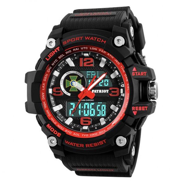 Patriot 012BKRDDPS ДПС Чорні з червоним + Коробка - 1201-0170-30 Patriot 012BKRDDPS ДПС Чорні з червоним + Коробка - 1201-0170-30