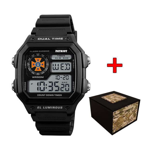 Patriot 010BKDSNS ДСНС Чорні + Коробка - 1201-0245-30