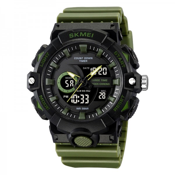 Skmei 2225AG Army Green - 3591862