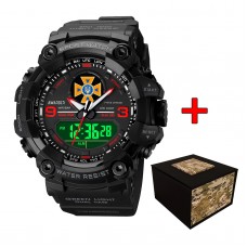 Awarder 001RDDSNS ДСНС Чорні з червоним + Коробка.