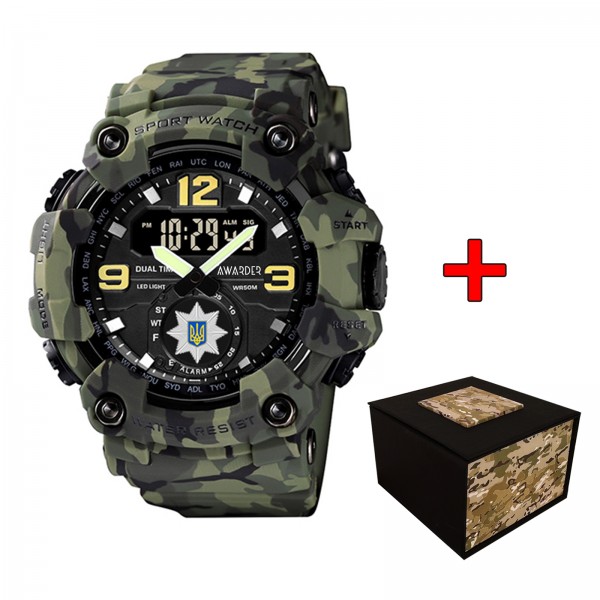 Awarder 004 Поліція Camo Green - 1202-0638-29