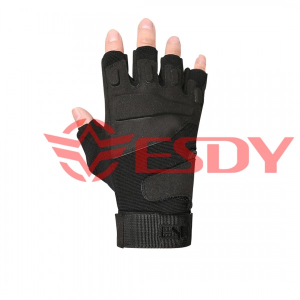 Тактические перчатки. Беспалые. ESDY. Черные - 3591903 Тактические перчатки. Беспалые. ESDY. Черные - 3591903