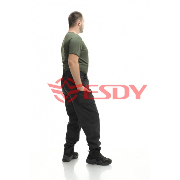 Утепленные тактические штаны софтшел IX-7 ESDY Черные - 3591913 Утепленные тактические штаны софтшел IX-7 ESDY Черные - 3591913