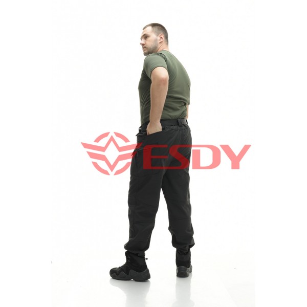 Утепленные тактические штаны софтшел IX-7 ESDY Черные - 3591913 Утепленные тактические штаны софтшел IX-7 ESDY Черные - 3591913