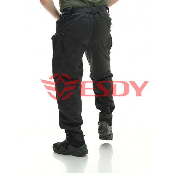 Утепленные тактические штаны софтшел IX-7 ESDY Черные - 3591913 Утепленные тактические штаны софтшел IX-7 ESDY Черные - 3591913