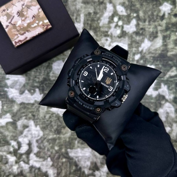 Patriot 006BKUAGD Тризуб золото Чорні + Коробка. - 1201-0291-30