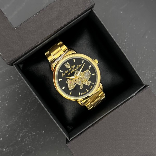 Patriot 022-3D Не Забуду Дім Gold-Black Steel - 1201-0465-30 Patriot 022-3D Не Забуду Дім Gold-Black Steel - 1201-0465-30