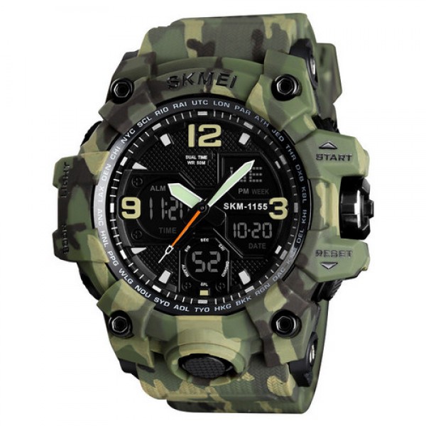 Skmei 1155B Military Green - 3590043