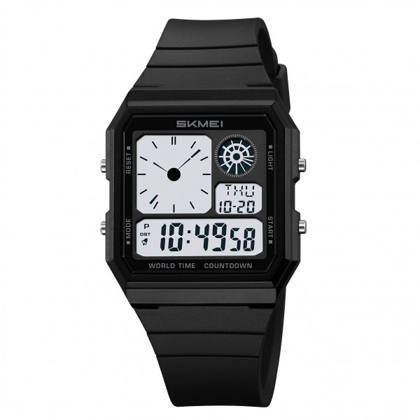 Skmei 2347BKWT Black-White - 3591463