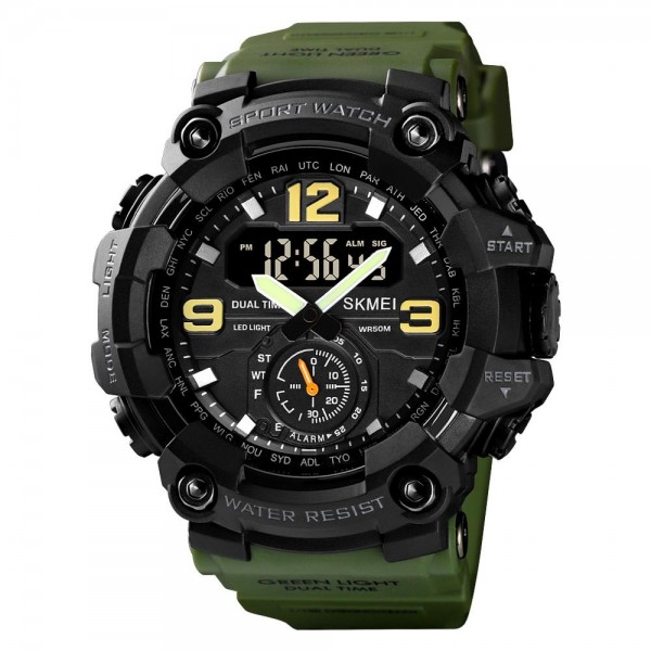 Skmei 1637AG Army Green. - 3590073