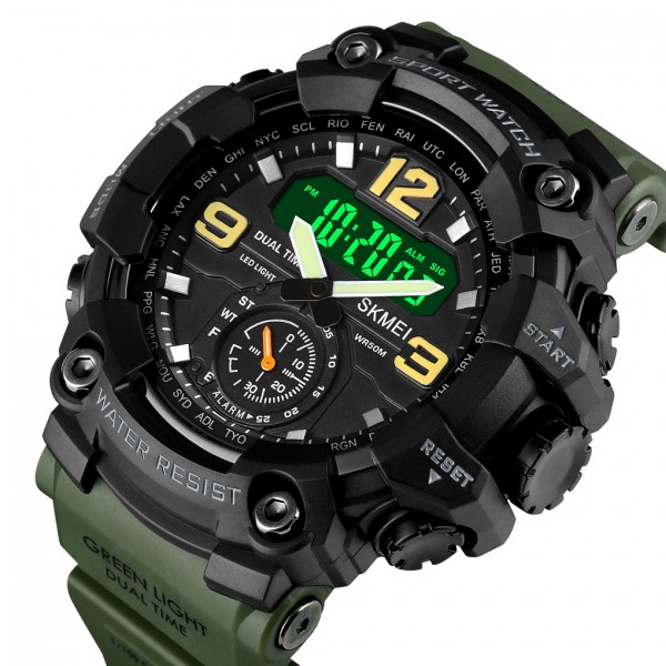 Skmei 1637AG Army Green. - 3590073