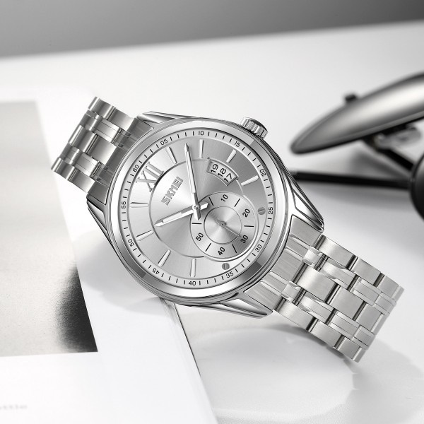 Skmei 9319SISI Silver-Silver - 3591533 Skmei 9319SISI Silver-Silver - 3591533