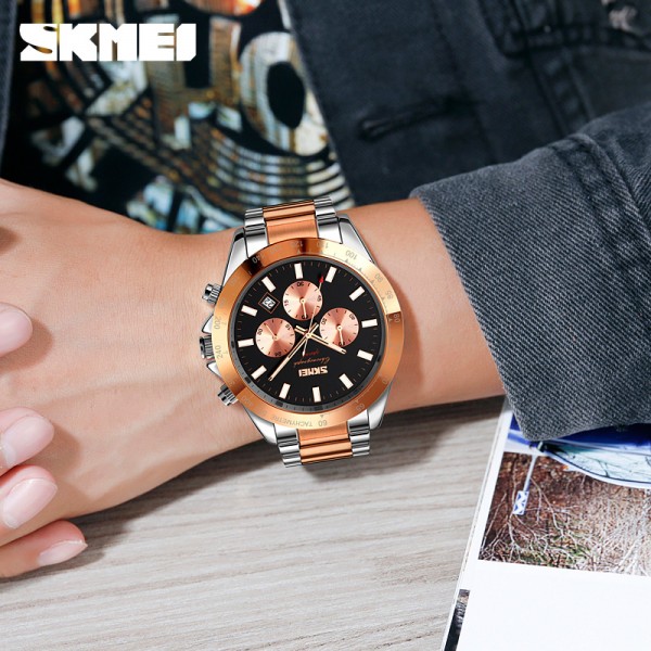 Skmei 9259RGBK Rose Gold-Black - 3591583 Skmei 9259RGBK Rose Gold-Black - 3591583