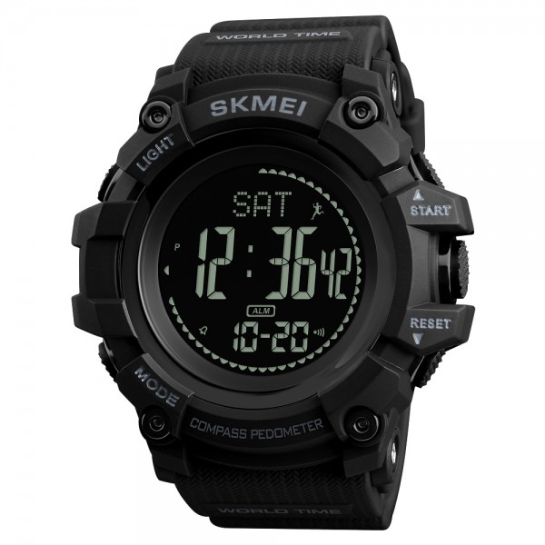 Skmei 1356BK Black + Compass - 3590143