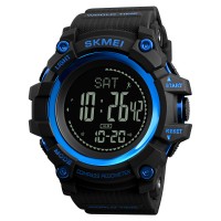 Skmei 1356BU Black-Blue Compass