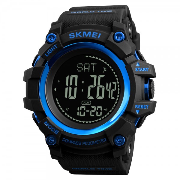Skmei 1356BU Black-Blue Compass - 3590283