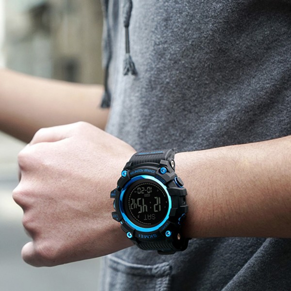 Skmei 1356BU Black-Blue Compass - 3590283 Skmei 1356BU Black-Blue Compass - 3590283