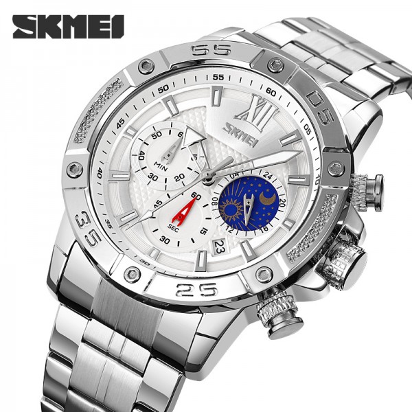 Skmei 9235SISI Silver-Silver - 3590543 Skmei 9235SISI Silver-Silver - 3590543