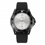 Skmei 9276PBKSI Black-Silver Silicone strap SALE