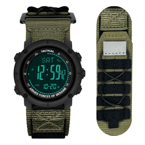 Awarder 036 Nylon Pro Black-Army Green - 1202-0102-29