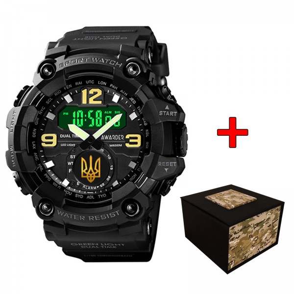 Awarder 004 Тризуб золото Black - 1202-0119-29