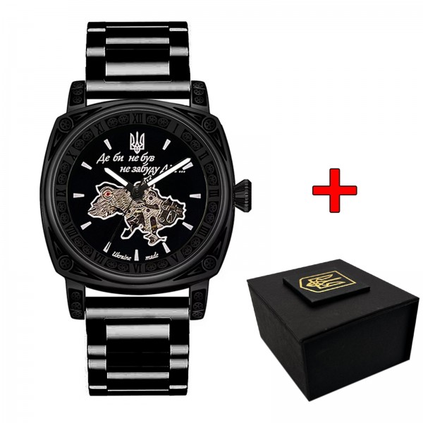 Awarder 021 Де би не був All Black Steel - 1202-0137-29