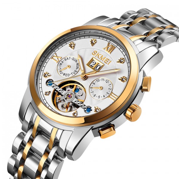 Skmei M029TGDSI Gold-Silver-Silver - 3590823