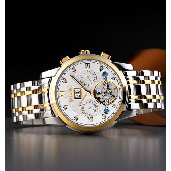 Skmei M029TGDSI Gold-Silver-Silver - 3590823