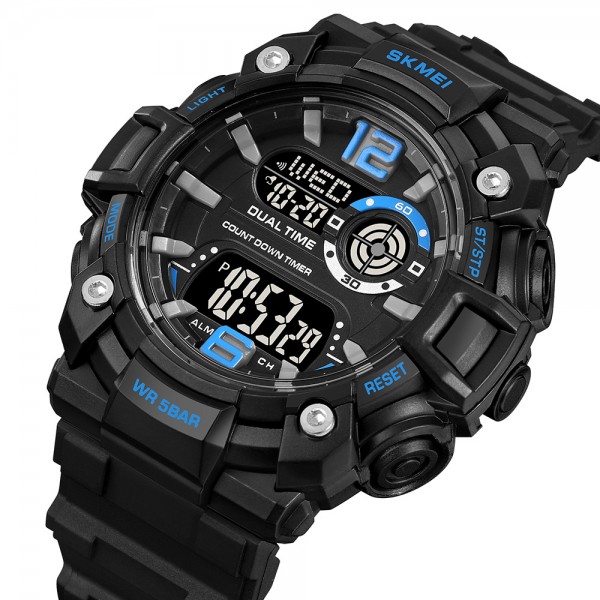 Skmei 2018BUBK Blue-Black SALE - 3590923