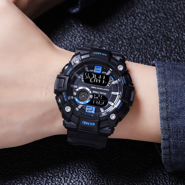 Skmei 2018BUBK Blue-Black SALE - 3590923