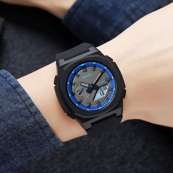 Skmei 2091BKBUWT Black-Blue-White SALE - 3590963