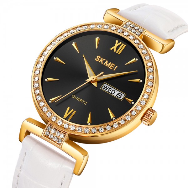 Skmei 2090GDBKWT Gold Black-White - 3591013 Skmei 2090GDBKWT Gold Black-White - 3591013