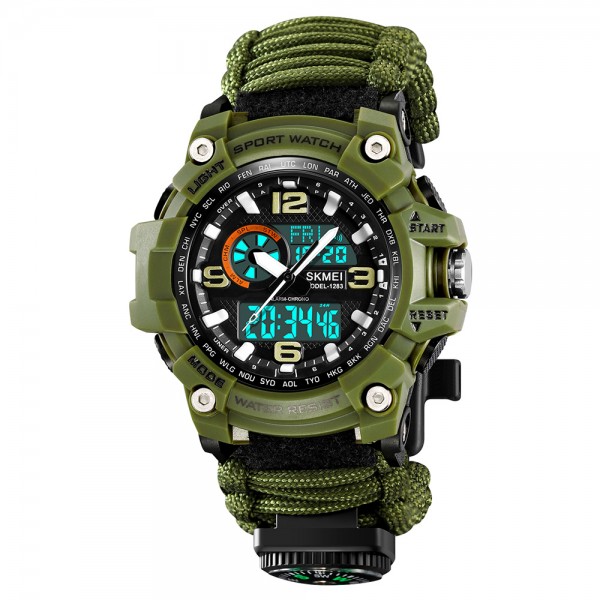 Skmei 1283NAG Army Green - 3591373