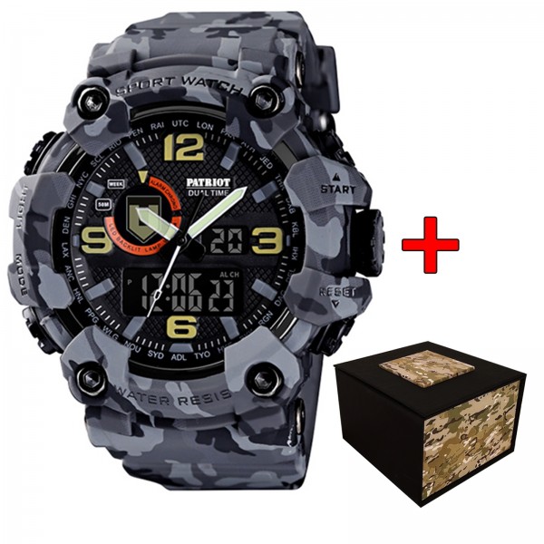 Patriot 002CMGYTRO ТРО Сірий камуфляж + Коробка - 1201-0076-30