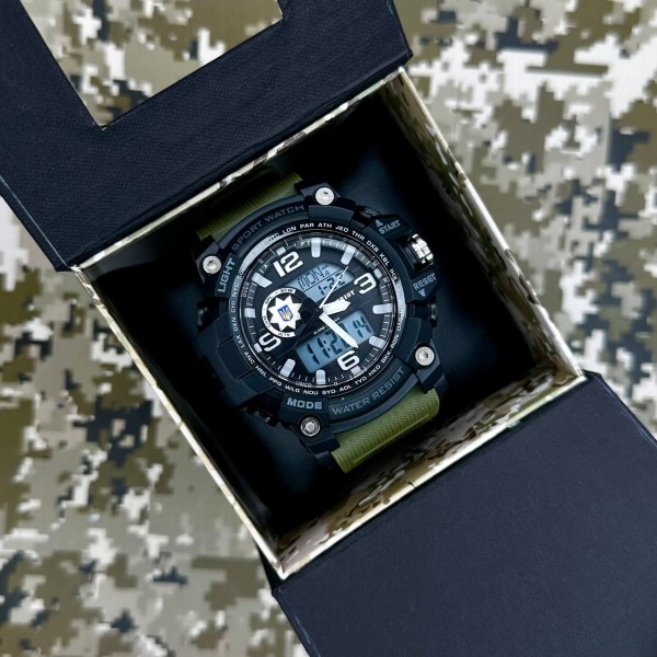 Patriot 012AGPO Поліція Чорні з зеленим + Коробка. - 1201-0161-30 Patriot 012AGPO Поліція Чорні з зеленим + Коробка. - 1201-0161-30