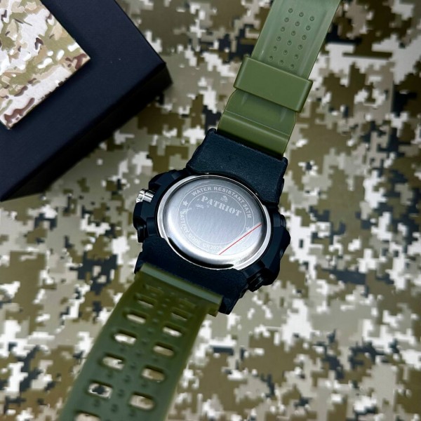 Patriot 012AGPO Поліція Чорні з зеленим + Коробка. - 1201-0161-30 Patriot 012AGPO Поліція Чорні з зеленим + Коробка. - 1201-0161-30