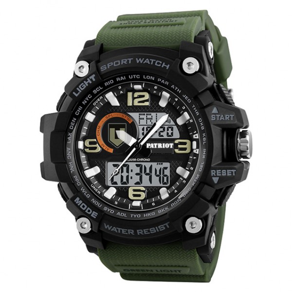 Patriot 012AGTRO ТРО Чорні з зеленим + Коробка - 1201-0181-30 Patriot 012AGTRO ТРО Чорні з зеленим + Коробка - 1201-0181-30