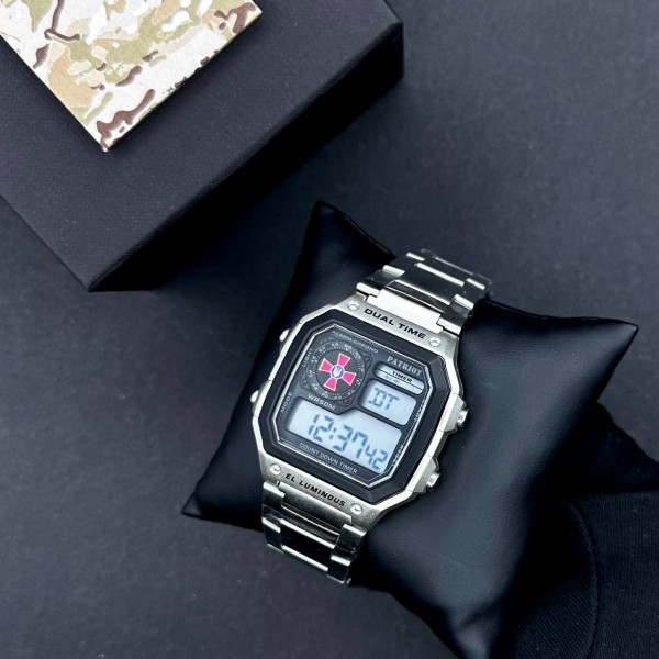 Patriot 011BKSU ЗСУ Срібло + Коробка. - 1201-0201-30