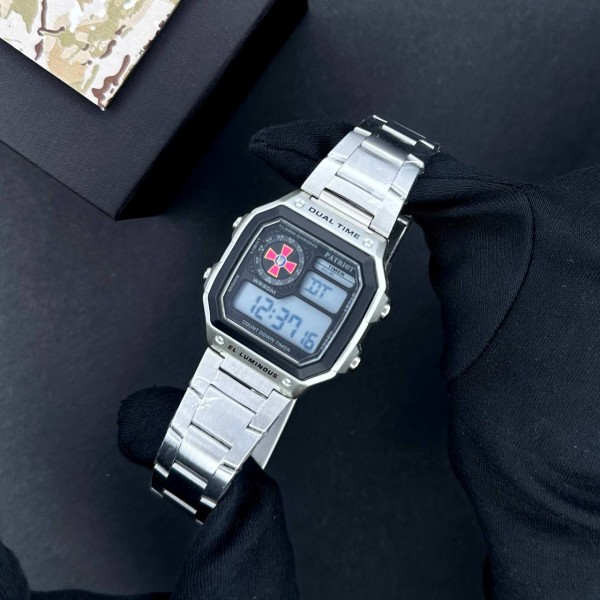 Patriot 011BKSU ЗСУ Срібло + Коробка. - 1201-0201-30