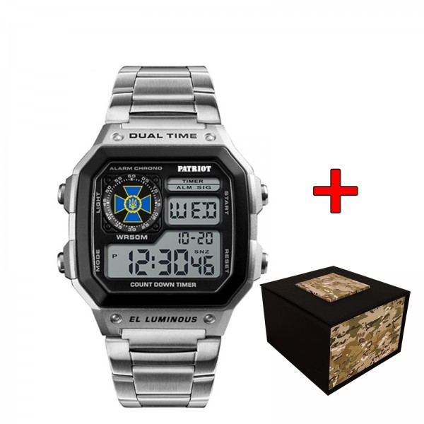 Patriot 011BKSBU СБУ Срібло + Коробка - 1201-0221-30