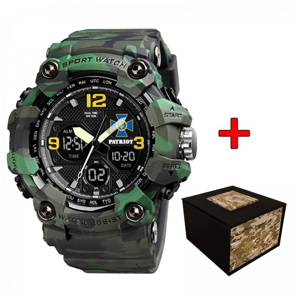 Patriot 006CMGRSBU СБУ Зелений камуфляж + Коробка - 1201-0281-30