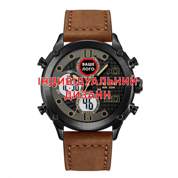 Awarder 017 Black-White-Brown Индивидуальный дизайн - 1202-0587-29