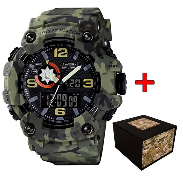 Awarder 002 Поліція Camo Green - 1202-0629-29