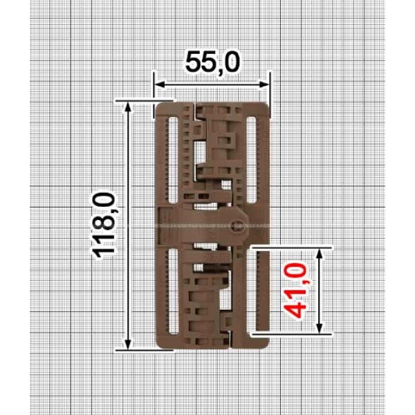 Пряжка швидкого скидання з магнітом Apache (A+B) Койот ART Right - 3593285