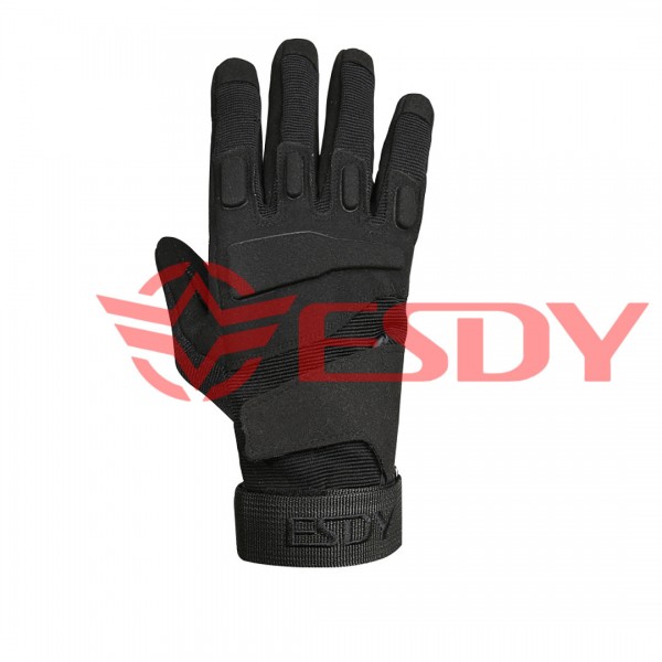 Тактичні рукавиці. Повнопалі. ESDY. Чорні - 3591904