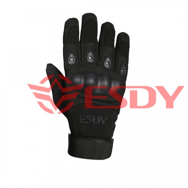 Рукавиці захисні тактичні. Повнопалі. ESDY. Чорні - 3591954