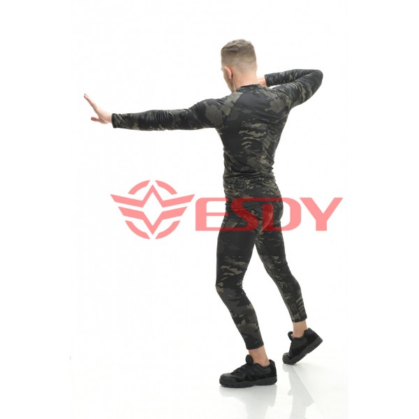 Термобілизна швидковисихаюча. ESDY. Чорний мультикам - 3569034 Термобілизна швидковисихаюча. ESDY. Чорний мультикам - 3569034